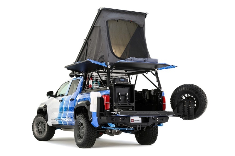 Водородный монстр Toyota Tacoma H2-Overlander: 555 л.с. и чистая вода для душа