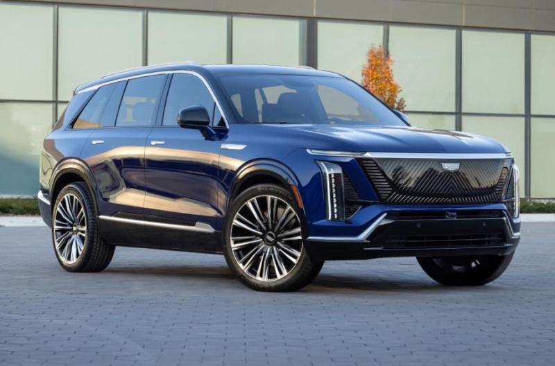 Cadillac рассекретил электрический кроссовер Vistiq