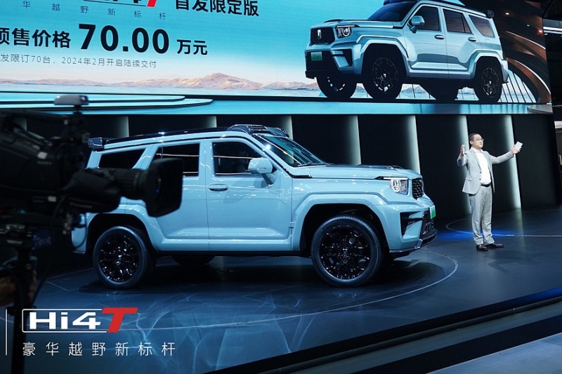 Дебютировал флагманский внедорожник Tank 700: первую партию распродали меньше чем за минуту