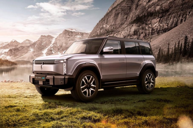 Это мы ждем: раскрыты цены брутального кроссовера Chery iCar 03