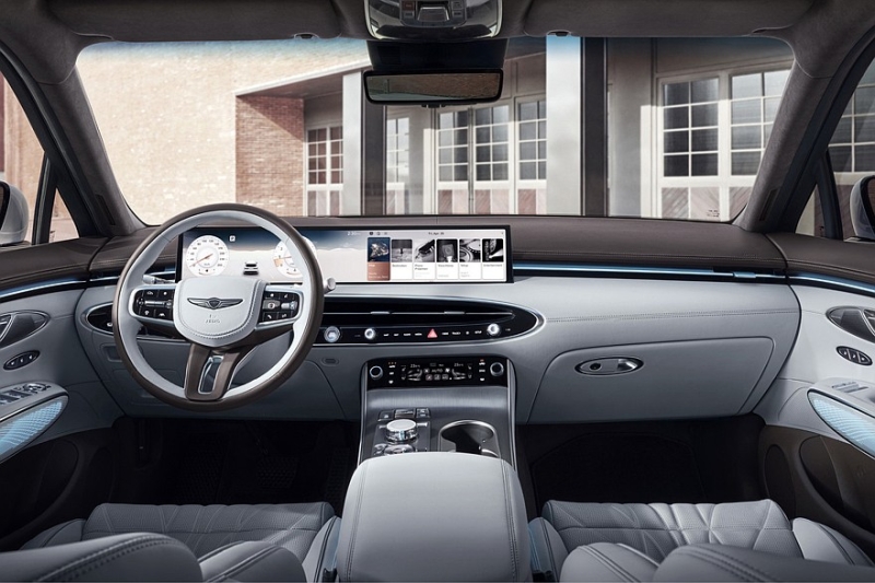 Кроссовер Genesis GV70 после рестайлинга изменился внутри заметнее, чем снаружи