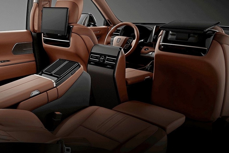 Леворульный кроссовер Toyota Century: новые официальные изображения и подробности