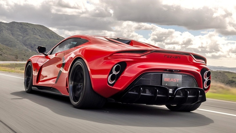 Новый Rezvani Beast: карбоновый кузов, 1000-сильный V8, броня и шпионские штучки