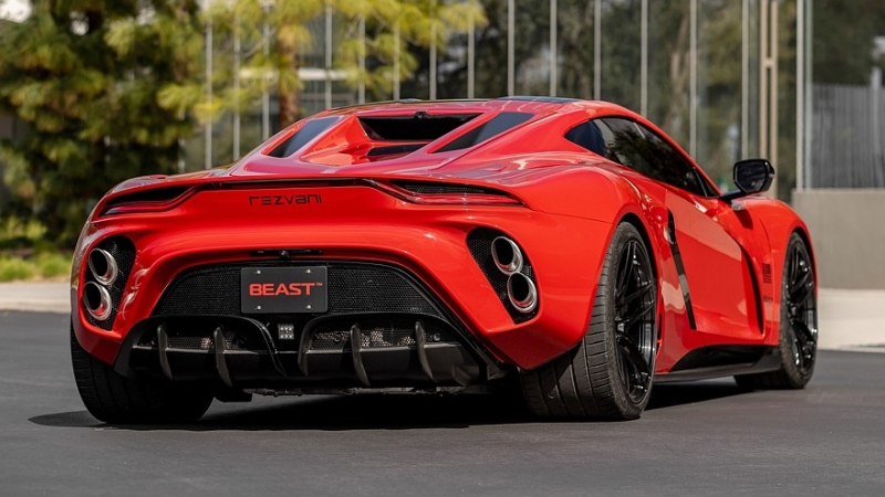 Новый Rezvani Beast: карбоновый кузов, 1000-сильный V8, броня и шпионские штучки