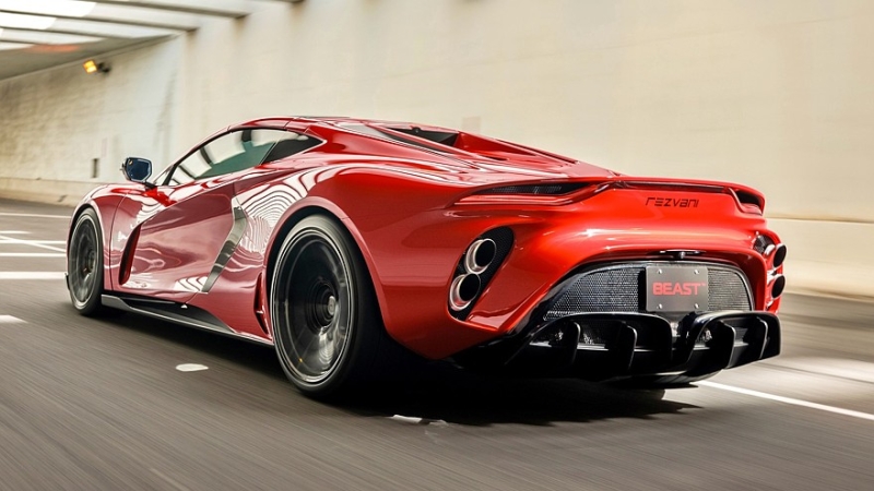 Новый Rezvani Beast: карбоновый кузов, 1000-сильный V8, броня и шпионские штучки