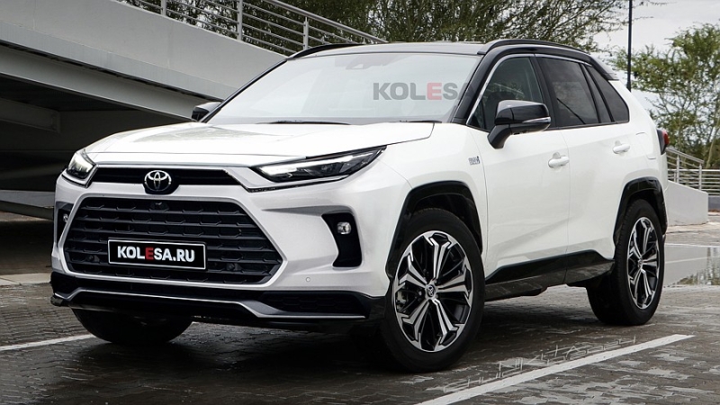 Обновлённый Toyota RAV4: первые изображения