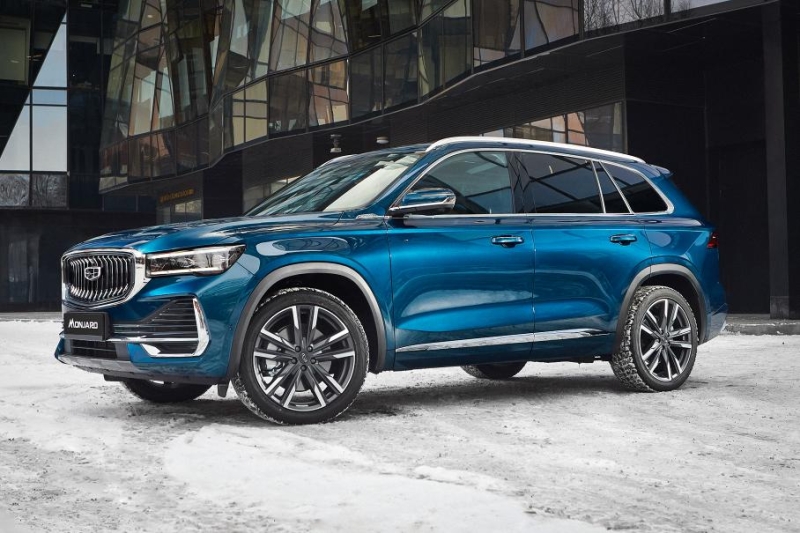 Самым популярным Geely в России оказался самый дорогой кроссовер