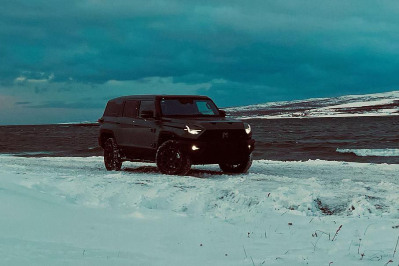 Видео: «китайский Hummer» M-Hero испытывают русским холодом